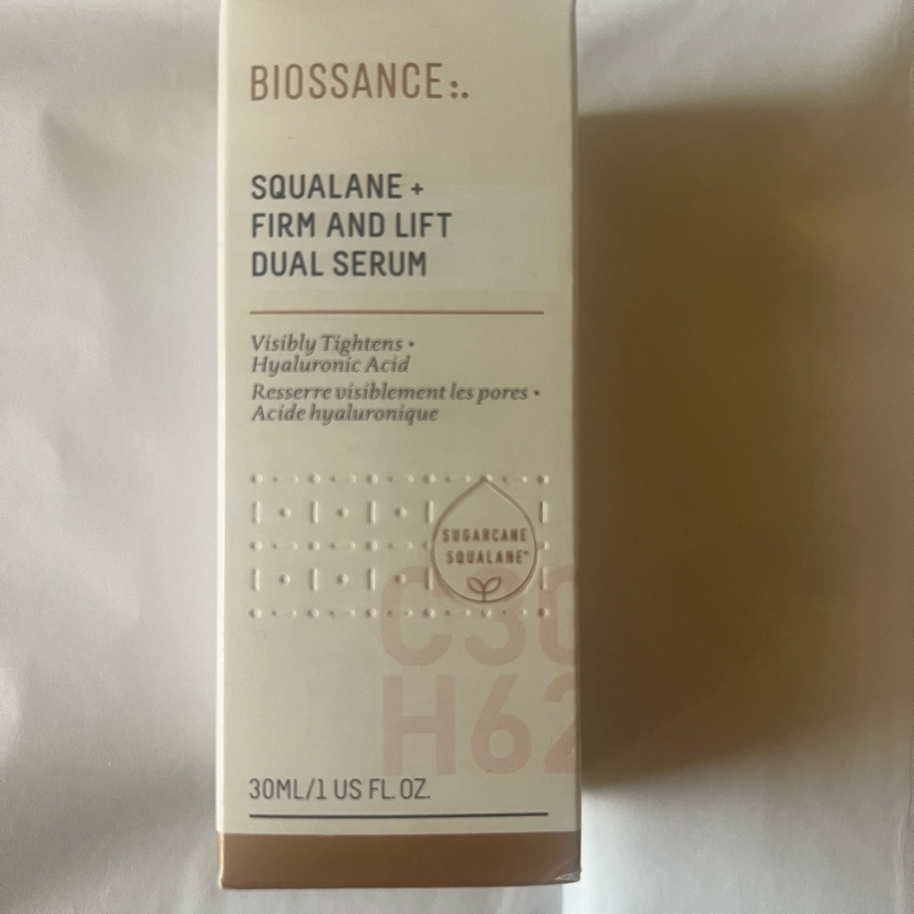 Biossence squalene Firm /Lift dual serum